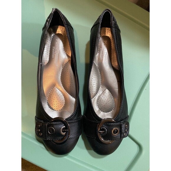 Pierre Dumas Flexibles Memory Foam Black 8.5  Flat Shoes NIB high end lo… - Picture 6 of 8